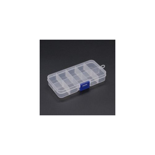 Ящик для інструментів Voltronic органайзер для дрібних деталей 130 х 25 х 65 мм, 10 відділень (Box-130 х 25 х 65)