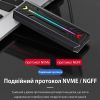 Кишеня зовнішня Dynamode M.2 SSD NVMe/SATA to USB-C USB 3.2 Gen2 tool-free (DM-CAD-SSD16) - Зображення 3