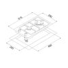 Варочная поверхность Minola MGM 31013 WH - Изображение 3