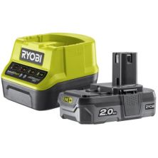 Аккумулятор к электроинструменту Ryobi + зарядное устройство ONE+ RC18120-120, 18В, 2 А/г (5133003368)