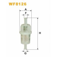 Фильтр топливный Wixfiltron WF8126