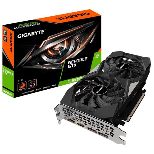 Відеокарта GIGABYTE GeForce GTX1660 SUPER 6144Mb OC (GV-N166SOC-6GD)