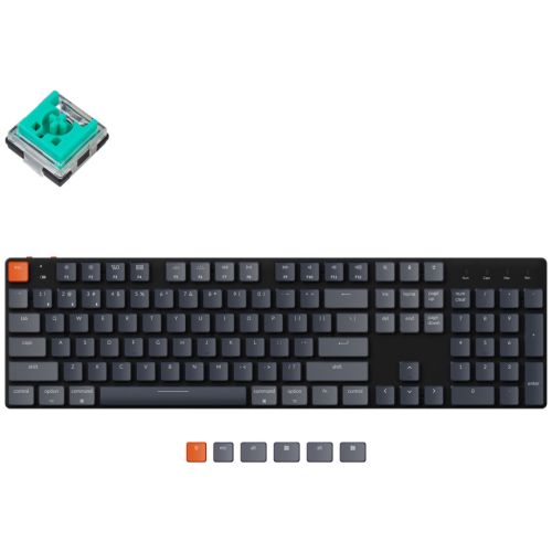 Клавіатура Keychron K5SE 104 Key Optical Mint RGB Hot-Swap Wireless UA Black (K5SEE5_KEYCHRON)
