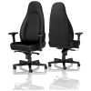 Кресло игровое Noblechairs Icon Gaming Black Edition (NBL-ICN-PU-BED) - Изображение 1