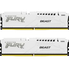 Модуль пам'яті для комп'ютера DDR5 32GB (2x16GB) 5600 MHz Beast White Kingston Fury (ex.HyperX) (KF556C36BWEK2-32)