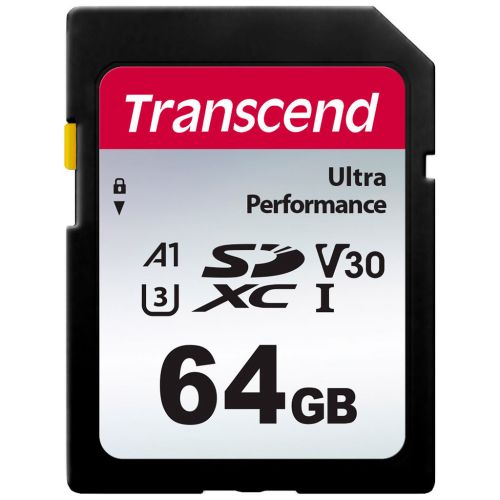 Карта памяти Transcend 64GB SD class 10 UHS-I U3 4K (TS64GSDC340S)