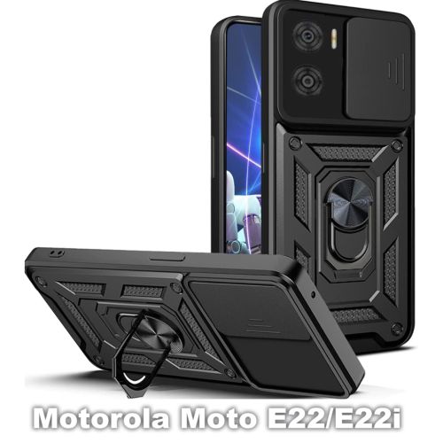 Чохол до мобільного телефона BeCover Military Motorola Moto E22/E22i Black (709977)