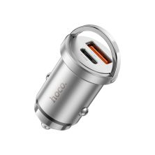 Зарядное устройство HOCO NZ10 Handy USB-A/Type-C Silver (6942007601825)