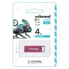 USB флеш накопичувач Wibrand 4GB Chameleon Pink USB 2.0 (WI2.0/CH4U6P) - Зображення 1