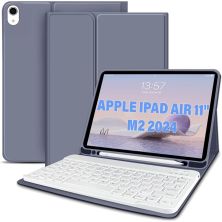 Чохол до планшета BeCover Keyboard Apple iPad Air 11 M2 2024 Purple (711399)