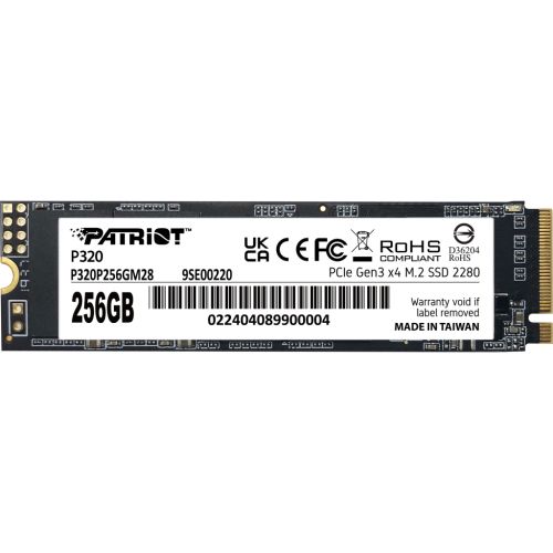 Накопитель SSD M.2 2280 256GB Patriot (P320P256GM28)