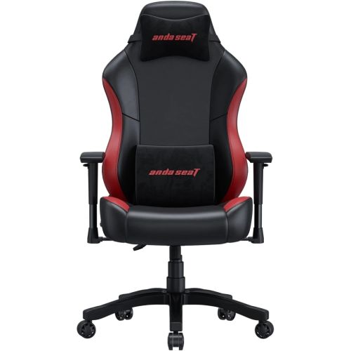 Кресло игровое Anda Seat Luna Color PVC Size L Black/Red (AD18-48-BR-PV)