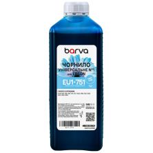 Чернила Barva Epson universal 1, water-soluble, 1 кг, light blue (EU1-751)