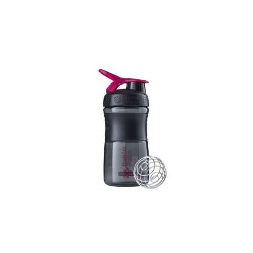Шейкер спортивный BlenderBottle SportMixer Flip 20oz/590ml Black/Pink (SM 20oz Black/Pink)