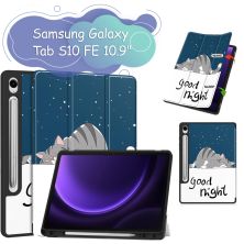 Чохол до планшета BeCover Flexible TPU Mate Samsung Galaxy Tab S10 FE (SM-X520/SM-X526) 10.9 Good Night (713271)