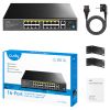 Комутатор мережевий Cudy FS1018PS1 - Зображення 1