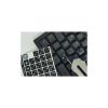 Наклейка на клавиатуру BestKey непрозрачная чорная, 76, серебристый (BKU13SIL/011) - Изображение 2