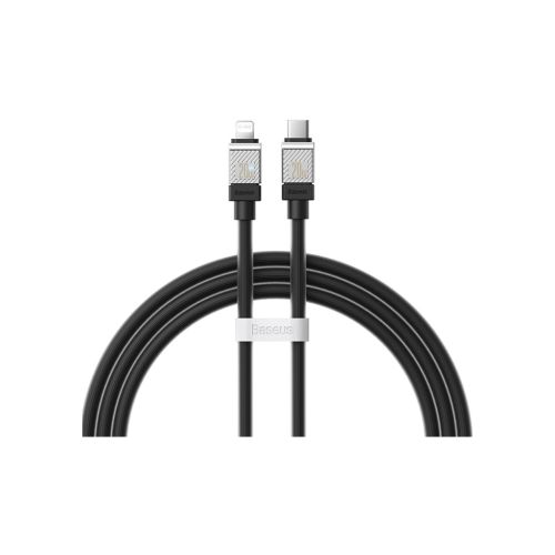 Дата кабель USB-C to Lightning 1.0m CoolPlay Fast Charging 20W black Baseus (CAKW000001)