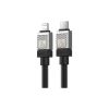 Дата кабель USB-C to Lightning 1.0m CoolPlay Fast Charging 20W black Baseus (CAKW000001) - Изображение 1