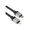 Дата кабель USB-C to Lightning 1.0m CoolPlay Fast Charging 20W black Baseus (CAKW000001) - Изображение 3