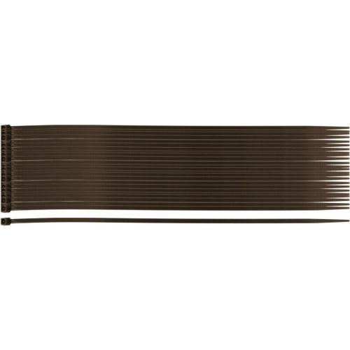 Стяжка Neo Tools 50шт, пластик, 2.5х200мм, коричневая (15-976)
