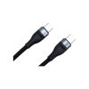 Дата кабель USB-C to USB-C 0.25m black Dengos (NTK-TC-TC-SHRT-BLACK) Дата кабель USB-C to USB-C 0.25m black Dengos (NTK-TC-TC-SHRT-BLACK) - Изображение 1