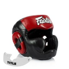 Боксерський шолом Fairtex HG13 Black/Red XL (HG13_XL_Black/Red)