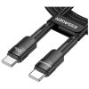 Дата кабель USB-C to USB-C 2.0m 100W black Essager (EXCTT1-XCA01) - Изображение 1