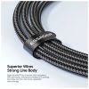 Дата кабель USB-C to USB-C 2.0m 100W black Essager (EXCTT1-XCA01) - Изображение 2