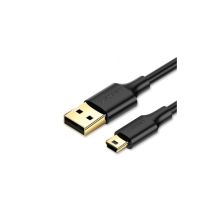 Дата кабель USB 2.0 AM to Mini 5P 1.0m US132 black Ugreen (10355) Дата кабель USB 2.0 AM to Mini 5P 1.0m US132 black Ugreen (10355)