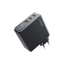 Зарядное устройство Essager 2xUSB-C + 1xUSB 140W GaN (ECT2CA-ZCB01-Z)