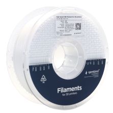 Пластик для 3D-принтера Gembird ABS High Speed, 1.75 мм, 1kg, white (3DP-ABS1.75HY-01-W)
