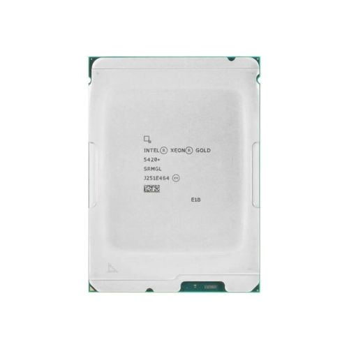 Процесор серверний Dell Intel Xeon Gold 5420+ 2G, 28C/56T, 16GT/s, 52.5M Cache, Turbo, HT (205W) DDR5-4400 (338-CHTL)