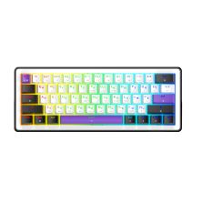 Клавиатура Hator Hellyberry HK60 Mechanical Linear RGB USB UA Black/White (HK60)
