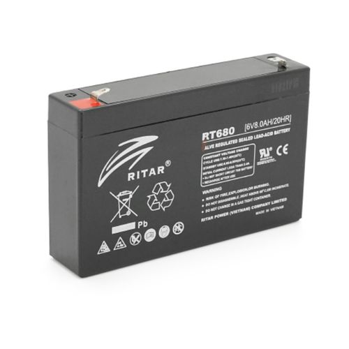 Батарея к ИБП Ritar AGM RT680G, 6V-8Ah (RT680G)