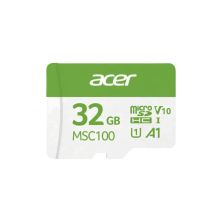 Карта памяти Acer 32GB microSD MSC100 /U1/ V10/A1 Read 100MB/s / Write 10MB/s (BL.9BWWA.335)