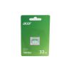 Карта пам'яті Acer 32GB microSD MSC100 /U1/ V10/A1 Read 100MB/s / Write 10MB/s (BL.9BWWA.335) - Зображення 1