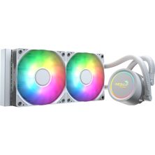Система жидкостного охлаждения AeroCool Abyss L240R White (ACLA-AB24117.21)