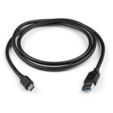 Дата кабель USB 3.0 Type-C to AM 1 m Vinga (VCPDCAM30TC1BK)