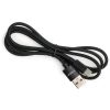 Дата кабель USB 2.0 AM to Type-C 1m nylon black Vinga (VCPDCTCNB1BK) - Изображение 2