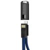 Дата кабель USB 2.0 AM to Micro 5P 0.22m blue ColorWay (CW-CBUM022-BL) - Зображення 1