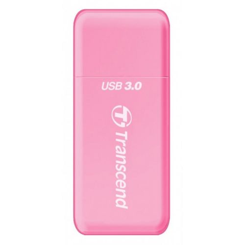 Считыватель флеш-карт Transcend USB 3.0/3.1 Gen 1 Pink (TS-RDF5R)