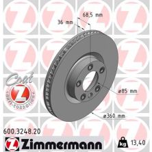 Тормозной диск ZIMMERMANN 600.3248.20