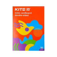 Кольоровий картон Kite А4, двосторонній Fantasy, 10 аркушів/10 кольорів (K22-255-2)
