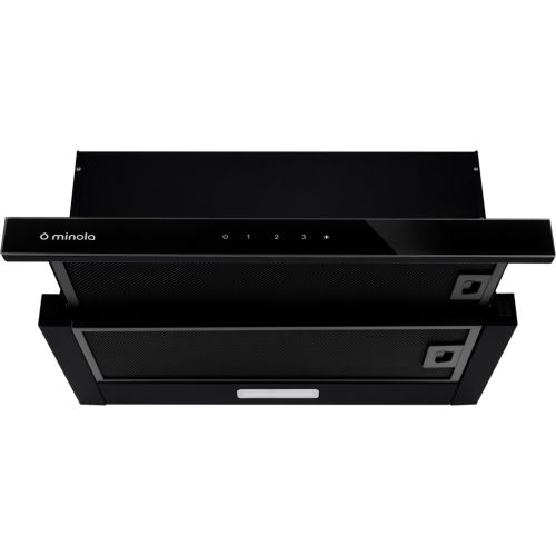 Витяжка кухонна Minola HTLS 6634 BLF 1000 LED GLASS