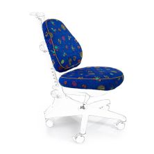 Чохол для крісла Mealux Conan синій з жучками (Чехол BB (S) (Y-317))