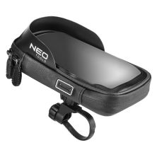 Велосумка на руль Neo Tools з тримачем для смартфона до 6 Black (91-001)
