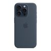 Чехол для мобильного телефона Apple iPhone 15 Pro Silicone Case with MagSafe Storm Blue (MT1D3ZM/A) - Изображение 1