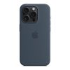 Чехол для мобильного телефона Apple iPhone 15 Pro Silicone Case with MagSafe Storm Blue (MT1D3ZM/A) - Изображение 3