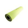 Килимок для йоги U-Powex Yoga mat Green/Black 183х61х0.6 (UP_1000_TPE_Gr/Black) - Зображення 1